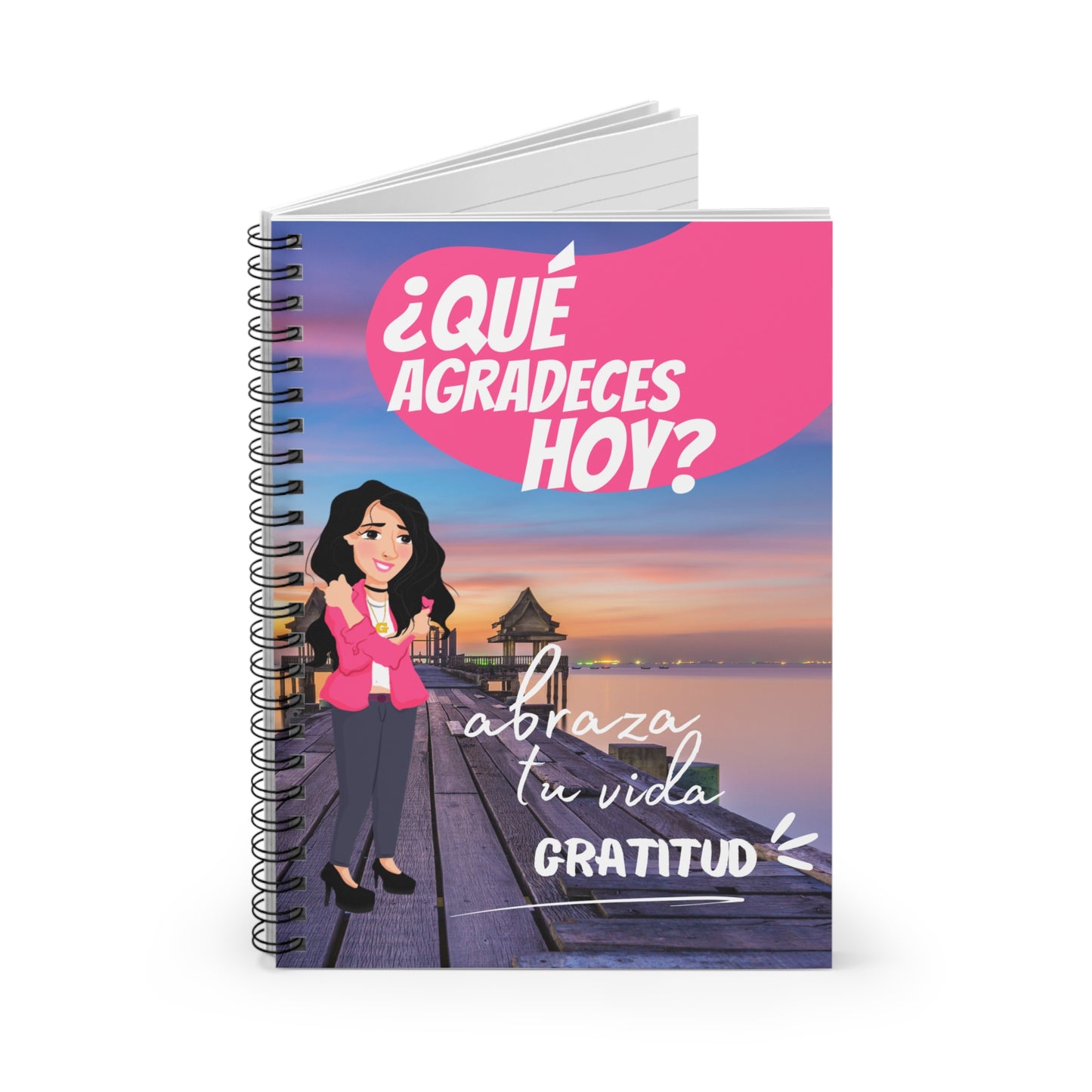 Libreta de espiral GRATITUD