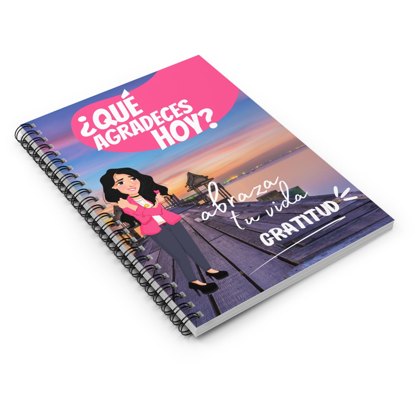 Libreta de espiral GRATITUD