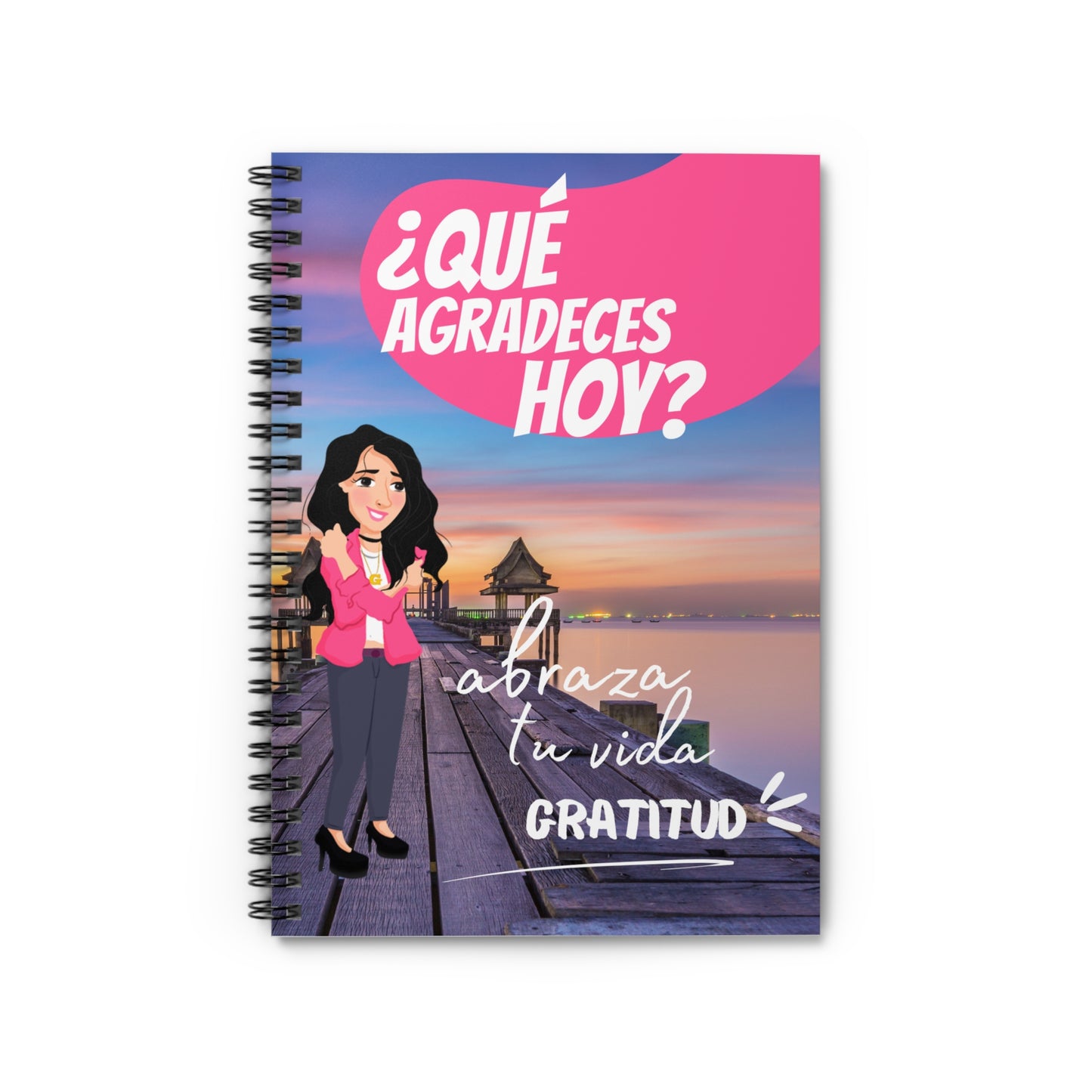 Libreta de espiral GRATITUD