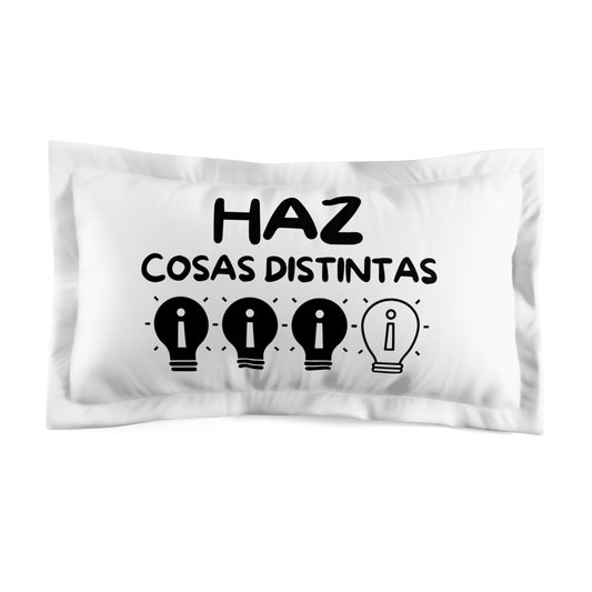 Funda para Almohada HAZ COSAS DISTINTAS